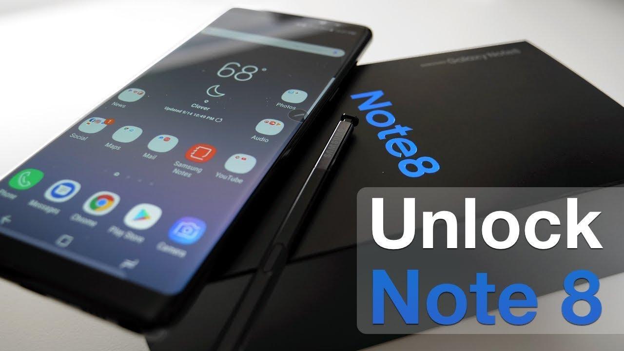 Nhận unlock mở mạng điện thoại Samsung Galaxy Note 8/S8/S8+/S7, nhà mạng Sprint lên quốc tế